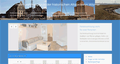 Desktop Screenshot of erholung-wismar.de