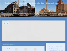 Tablet Screenshot of erholung-wismar.de